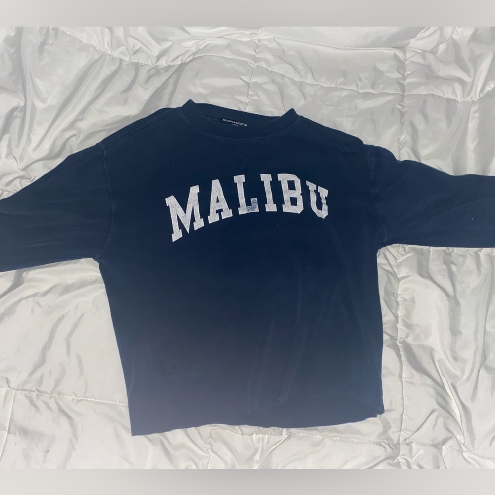 BRANDY MEVILLE Malibu cropped sweater